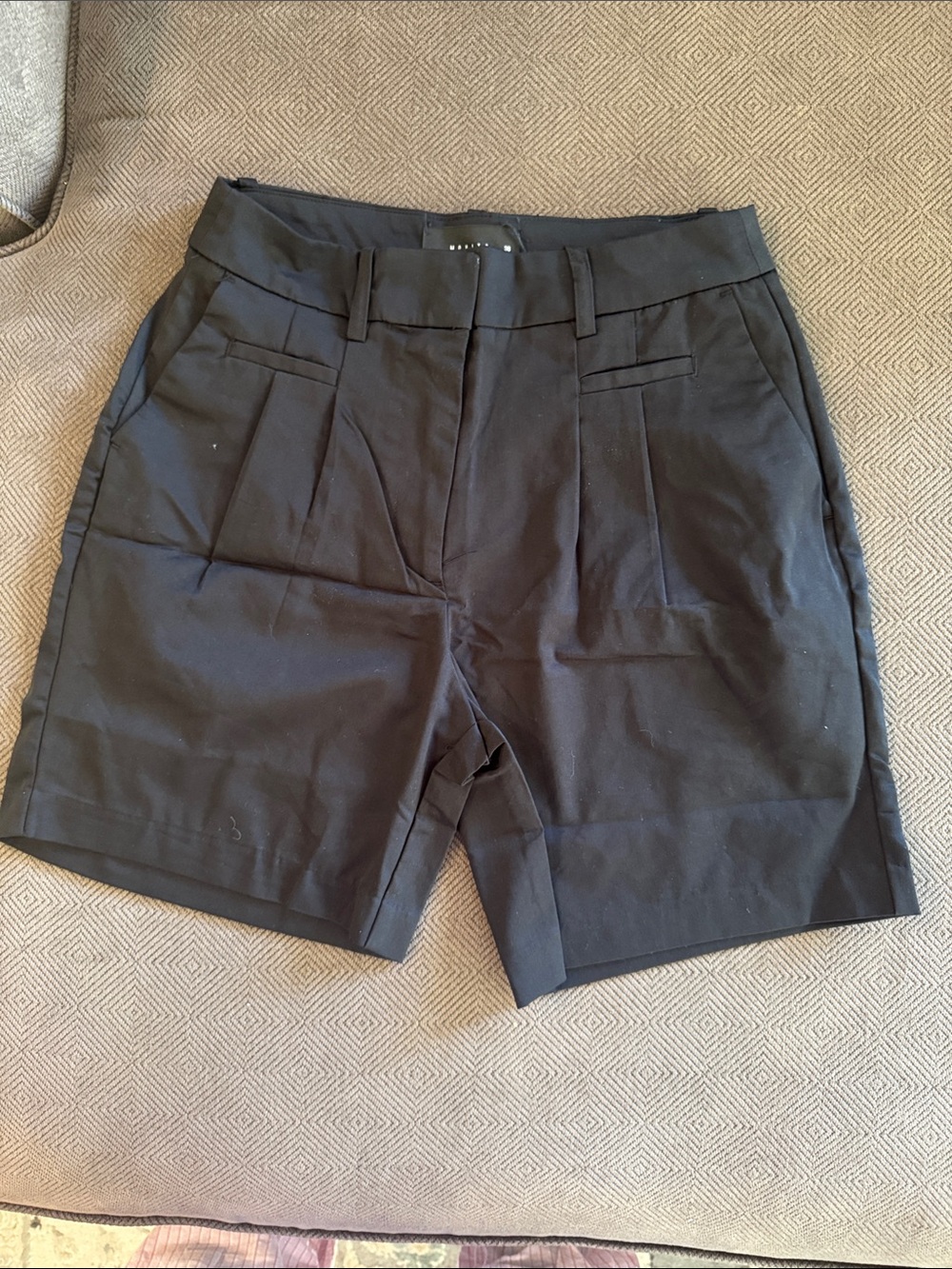 Women’s Black Tailored Shorts